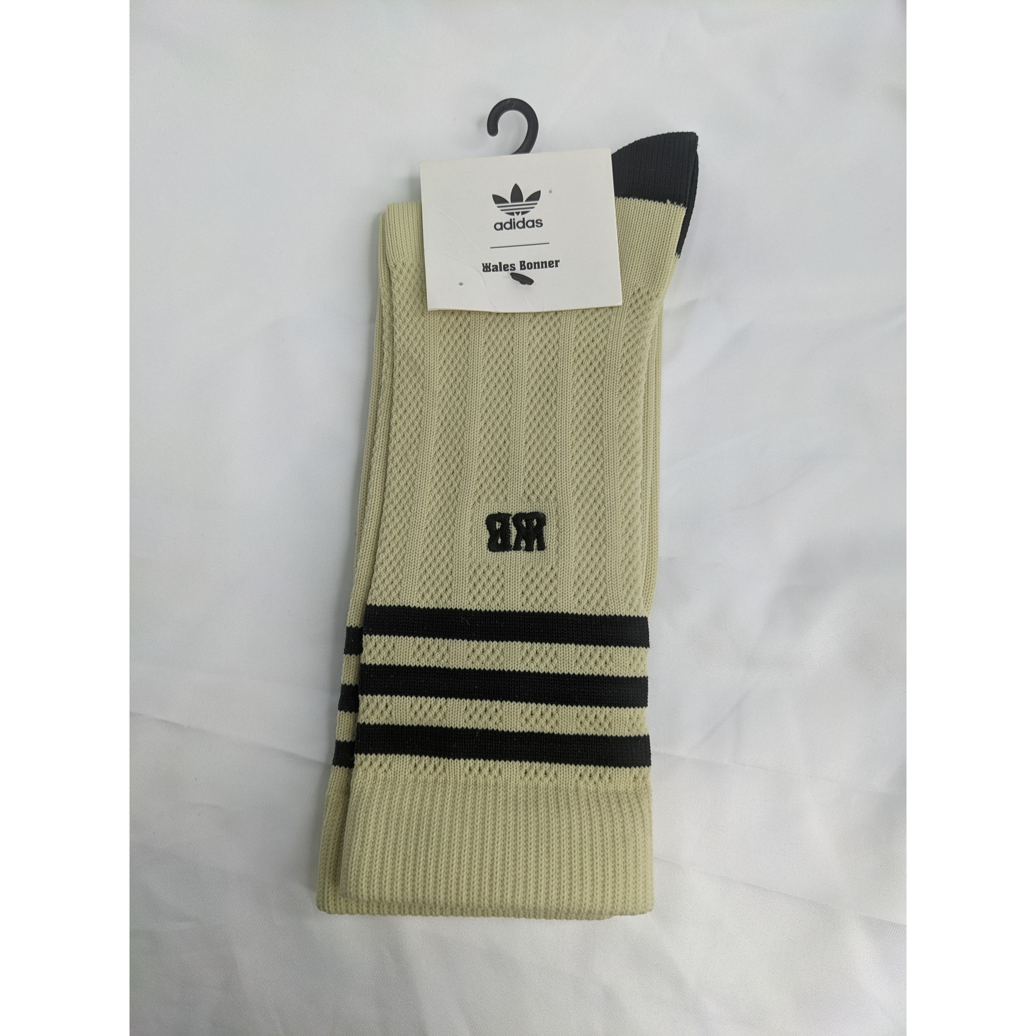 限量联名 adidas x Wales Bonner Crew Socks 男女长袜 IN0660