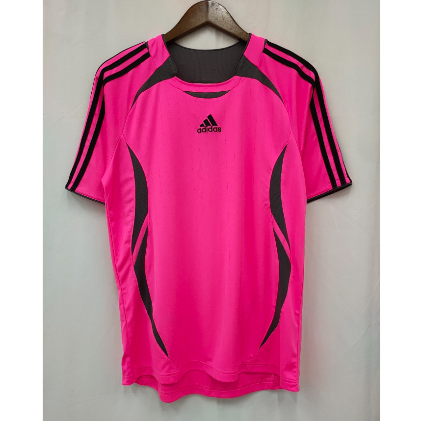 正品 adidas Teamgeist 男子复古经典款训练 足球速干短袖 JX1536