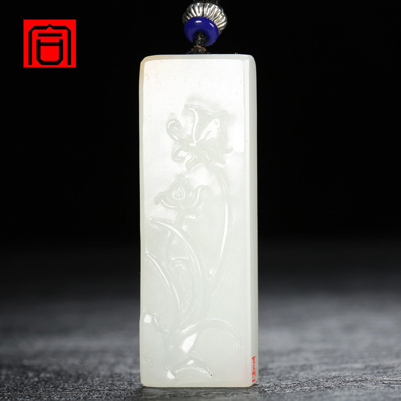 [Master Chen Hua]Xinjiang Hetian Seed material Butterflies>Pendant Famous person Jade carving YDin the Jewelry/Diamond/Jade/Gold , And nephrite , Choker  category - from Buy2taobao.com to provide professional Taobao agent buy service