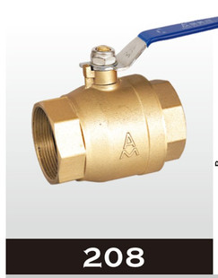 埃美柯2208黄铜铜球阀大通径流量 4分6分1寸DN15 20 25 32 40 50