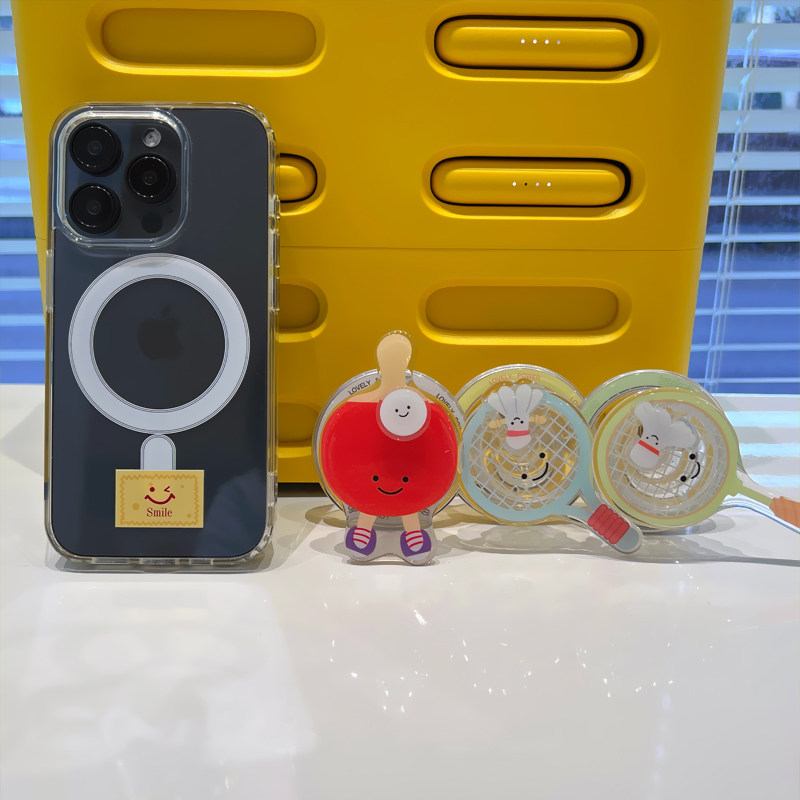 可爱运动磁吸手机壳适用于苹果