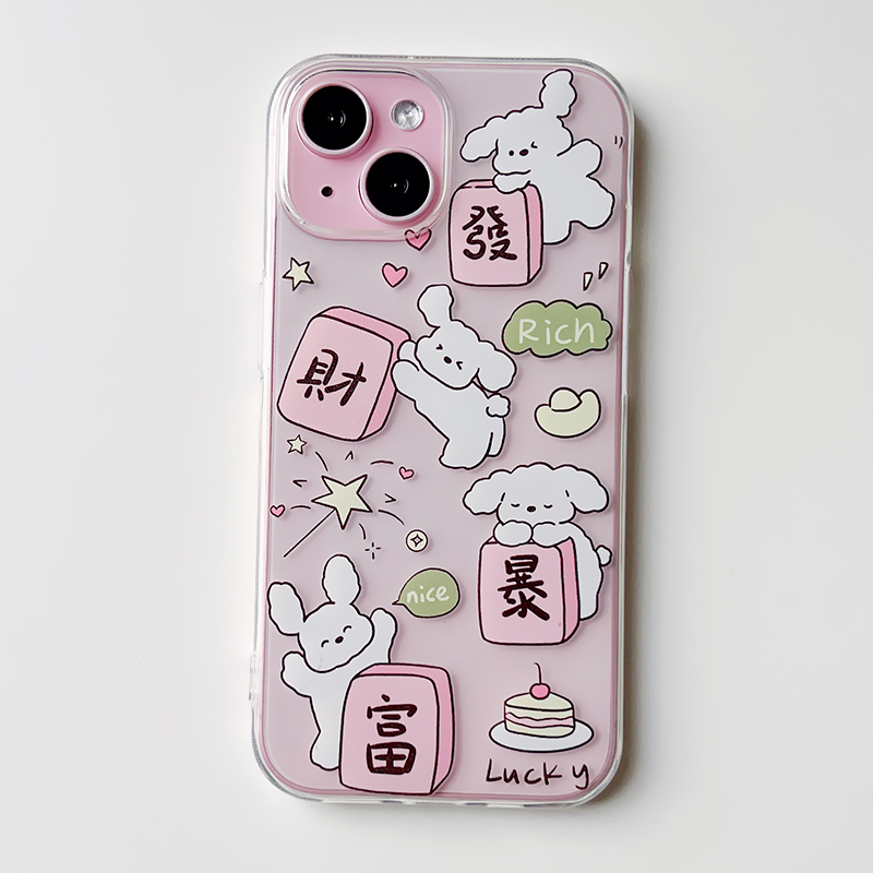 可爱小狗4个包邮适用于苹果