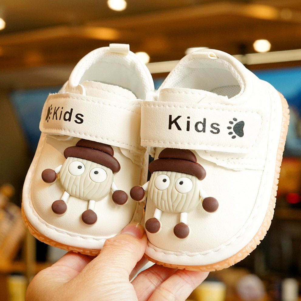 学步鞋春秋款单鞋初学者宝宝鞋子1-2岁婴儿鞋子软底防滑叫叫鞋,童鞋/婴儿鞋/亲子鞋,婴儿步前鞋/袜鞋,淘宝优惠券,粉丝福利购,淘宝优惠卷