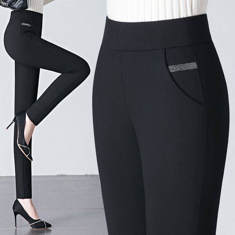 中年妈妈裤女休闲裤高腰2026春季新款百搭显瘦赛代尔高弹打底裤子,女装/女士精品,打底裤,淘宝优惠券,粉丝福利购,淘宝优惠卷