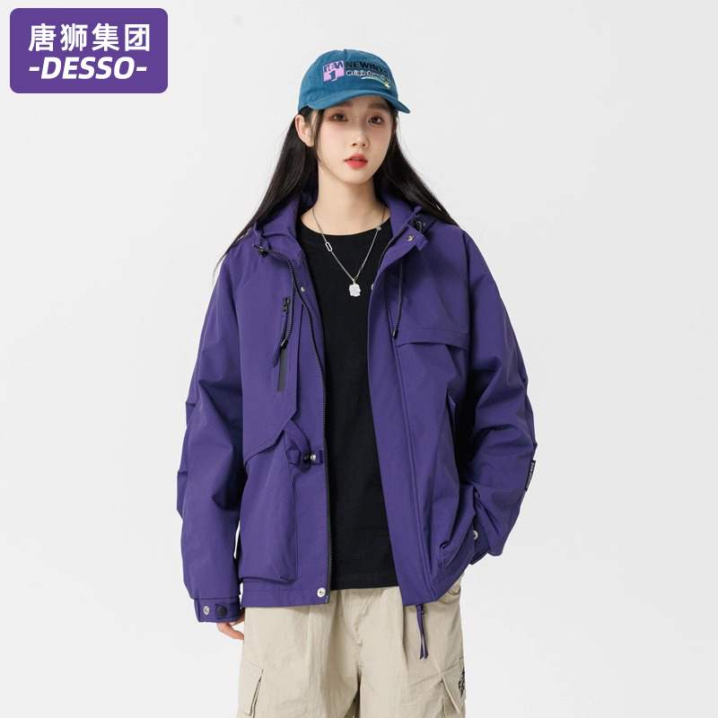 唐狮集团DESSO冲锋衣外套女夹克