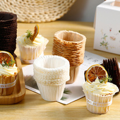 纸杯蛋糕纸杯烘焙杯子烤箱模具耐高温防油纸垫纸托马芬杯空气炸锅