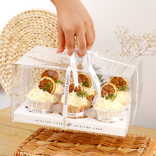 4粒6粒装纸杯蛋糕包装盒杯子
