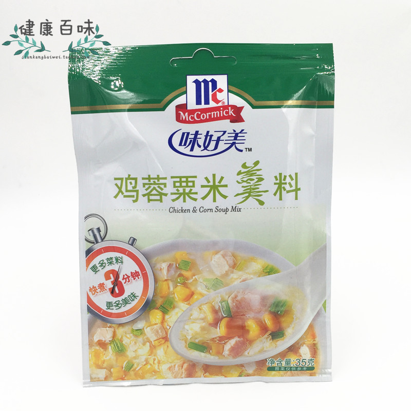 味好美鸡蓉粟米羹料35g