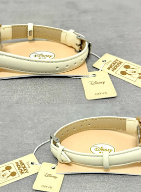 迪士尼手表米奇女款轻奢小众高级感正品女士手表送女友礼物小表盘