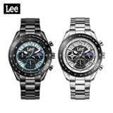 Lee, универсальные мужские часы, трендовые водонепроницаемые кварцевые часы, стальной ремешок, официальный продукт