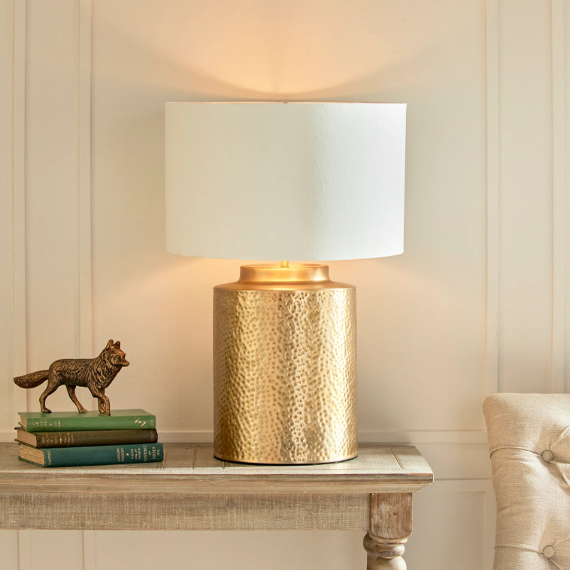 现纽约下城公园进口闪耀的年代波光粼粼铜质锻打简约质感台灯