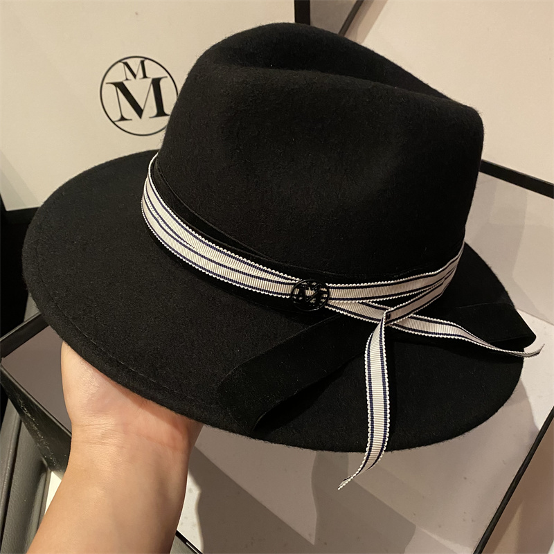 秋季大码帽子冬季保暖男女羊毛呢