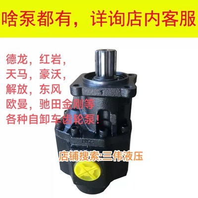 自卸车油泵海沃齿轮泵5100FCB100提升泵顶升泵东风欧曼德龙红岩