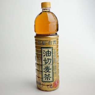 黑松台湾油切麦茶1.25升大瓶植物饮料大麦仔茶饮料低糖夏季饮品