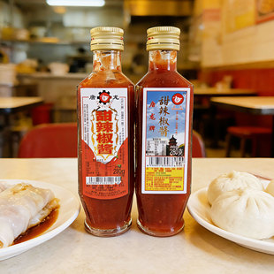 唐龙甜辣椒酱闽南特产原石狮塘头海蛎煎咸饭粽子配料280g玻璃瓶装