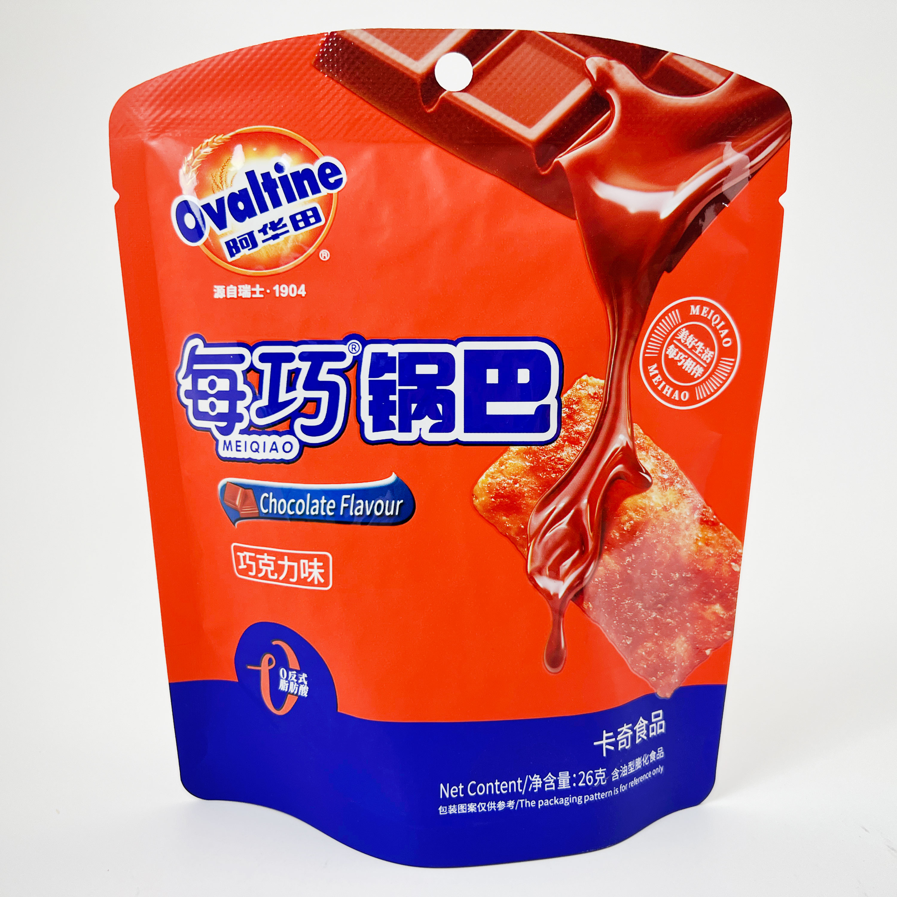 阿华田每巧锅巴膨化零食