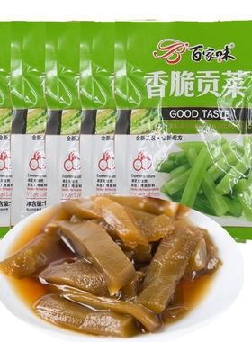 福建特产百家味香脆贡菜下饭小菜酱菜下酒配粥腌菜120gGOOD TASTE