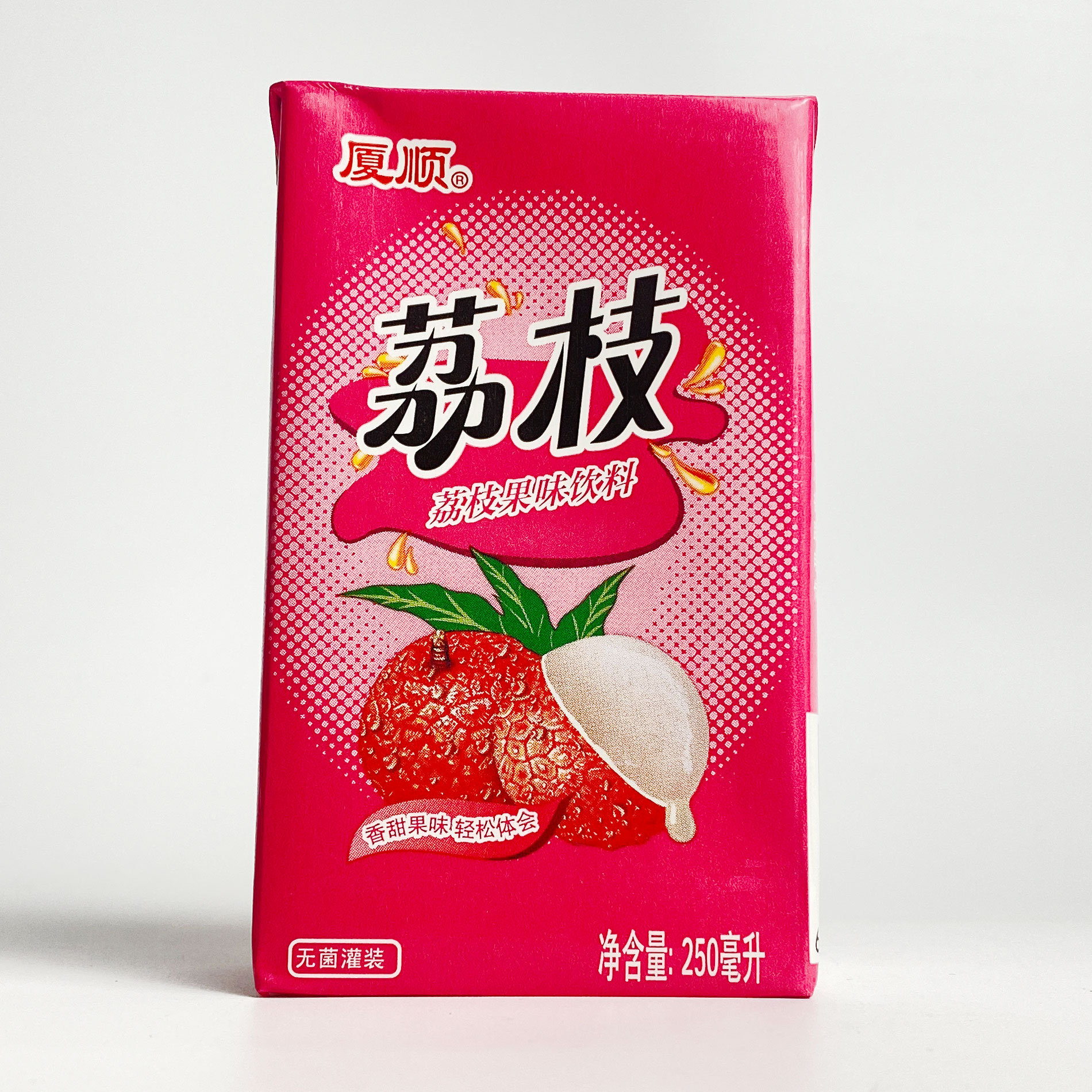 厦顺荔枝果味饮料250毫升