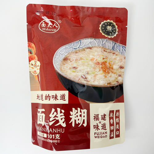 闽南泉州面线糊独立包装101g袋装福建风味待煮面线一人份方便速食