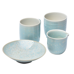 水流星陶艺釉料艺术釉陶瓷釉学校陶吧中高温冰天雪地1280-1350℃