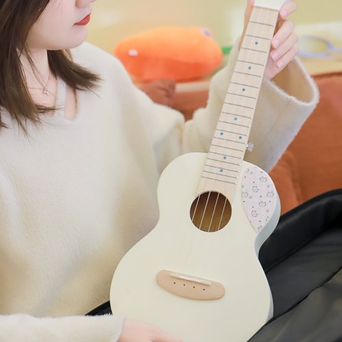 BrightSun奶油色单板尤克里里