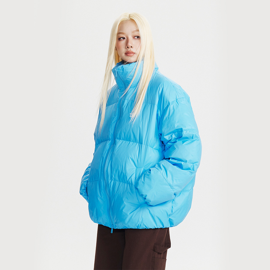 CATTEE美式白鸭绒立领羽绒服