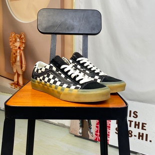 VN0A3DZ31KP 休闲板鞋 VANS范斯STYLE 36低帮黑白格子帆布男女同款