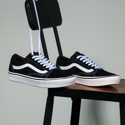 VANS车缝线系带青年男女低帮