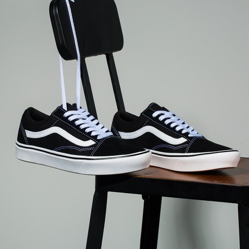 VANS车缝线系带青年男女低帮