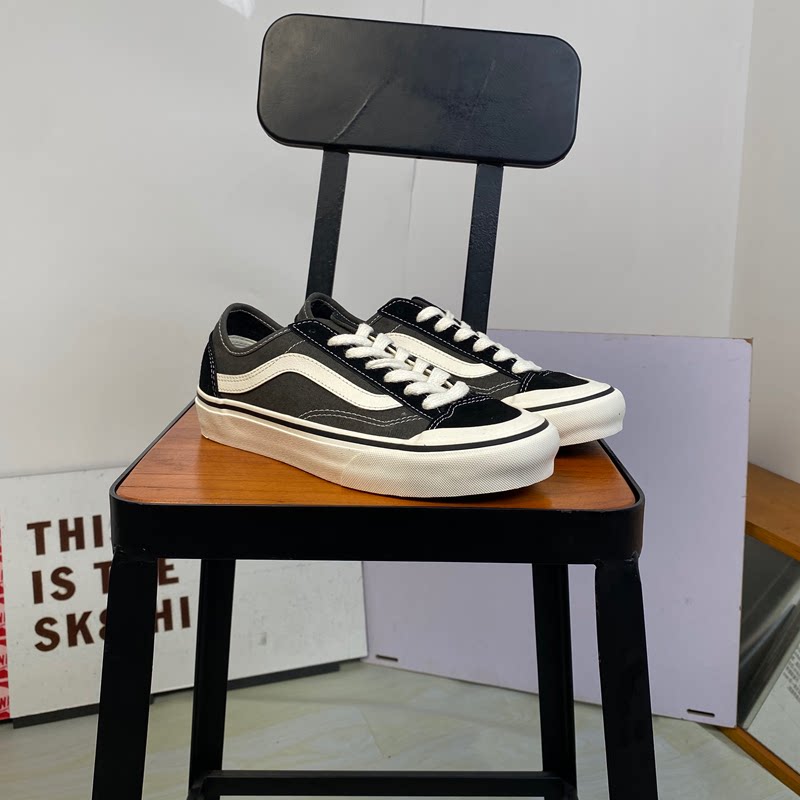 VANS范斯复古百搭低帮女帆布鞋