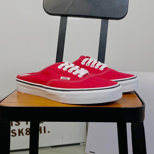 VANS范斯Authentic半拖帆布鞋