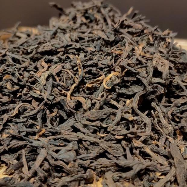 2017年 弯弓古树熟散 普洱熟茶 500克