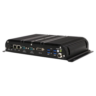 嵌入式串口赛扬工业电J4125/新款双网主机多主机迷你工控J6412