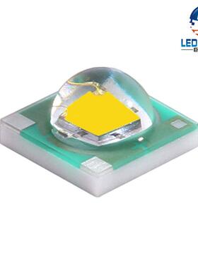 白色二极管大功率芯片珠发光3535贴片普瑞1W球头正面暖LED指示灯