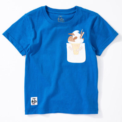 CHUMS日系潮流户外儿童卡通T恤