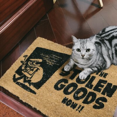 Steppyplus猫抓板磨爪器多用途椰棕地毯家居摆件潮流地垫