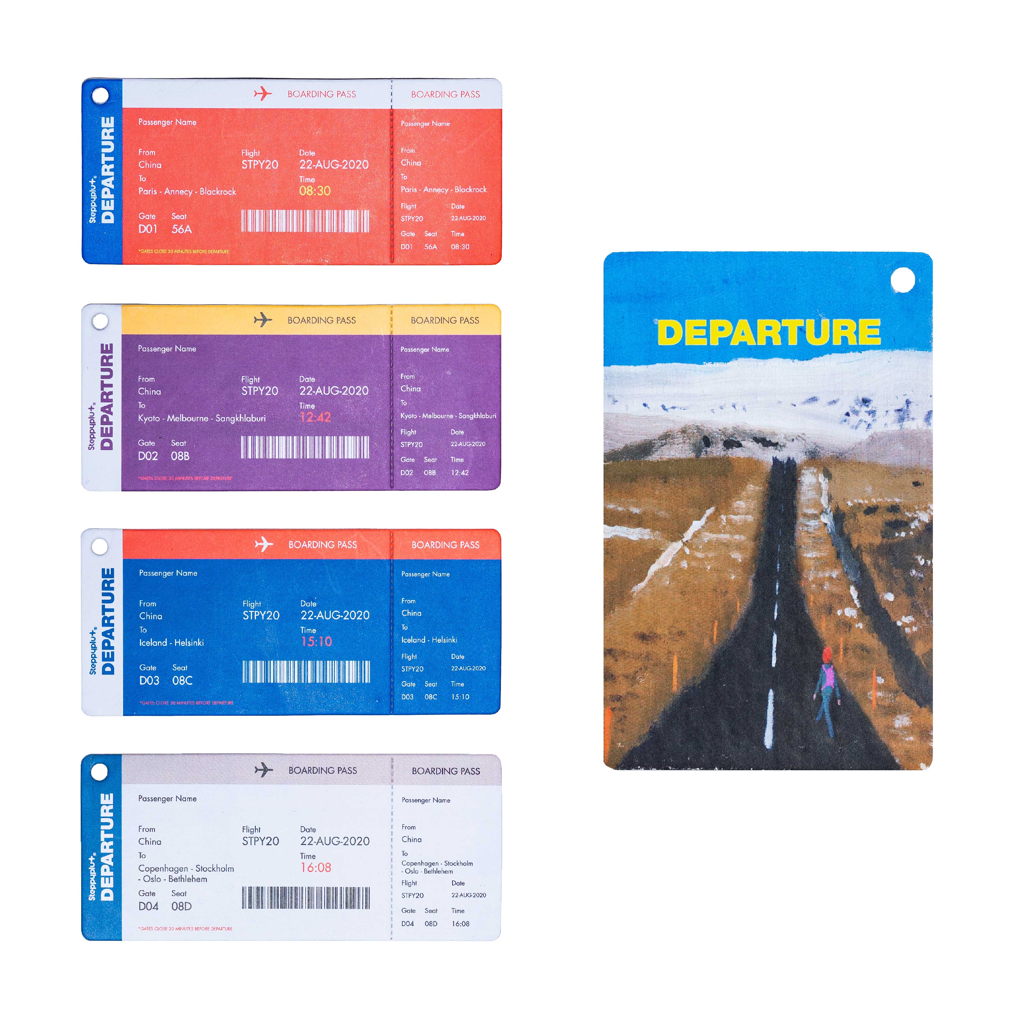 限定系列香片城市主题车载挂件