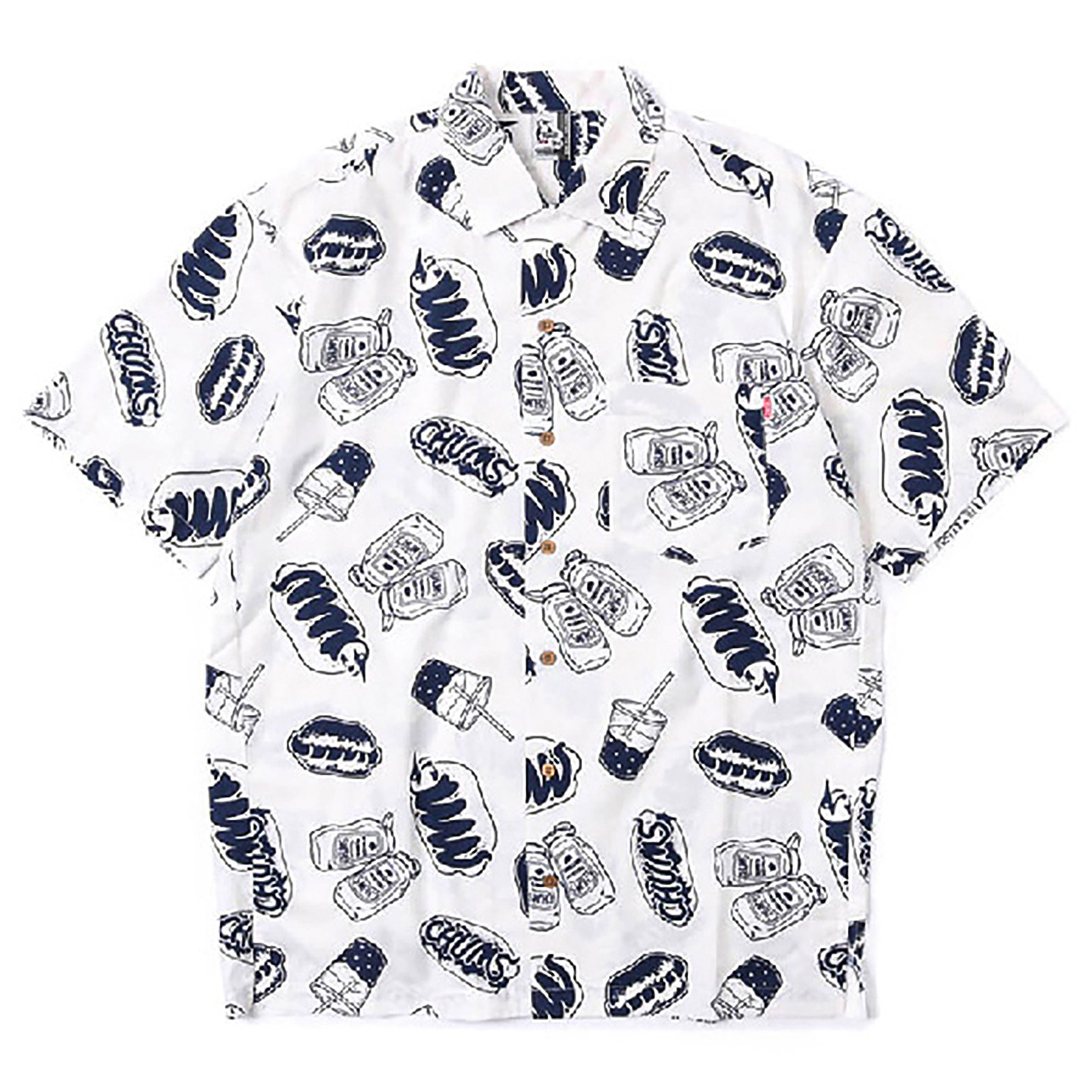 CHUMS日系潮流户外短袖衬衫