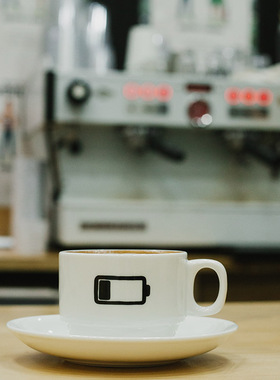 Steppyplus「WHY DO YOU GO TO WORK」创意美式卡通咖啡陶瓷套杯