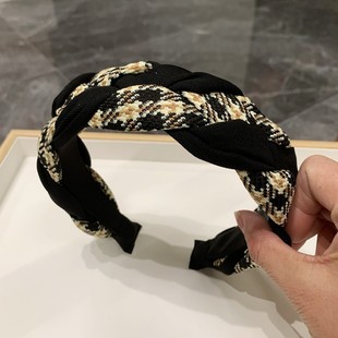 麻花辫子发箍女新款高颅顶压发发卡百搭外出头饰高级感气质发箍！