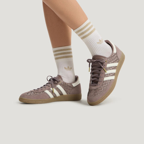 阿迪达斯女士Handball Spezial复古编织运动休闲鞋KH8032 KH8031