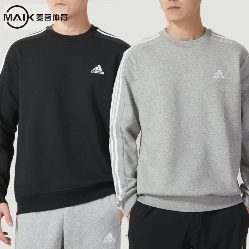 阿迪达斯男装运动休闲套头卫衣