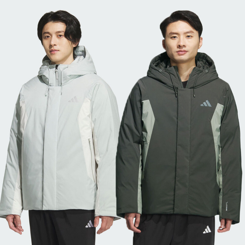 Adidas阿迪达斯男子2025冬季运动休闲羽绒服KC2509 KC2508 KC2507