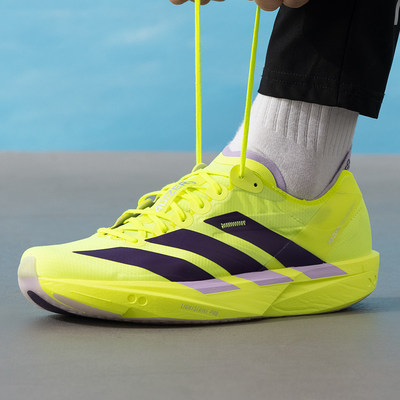 阿迪达斯男跑步鞋TAKUMI SEN 11竞速减震透气运动鞋JQ0781 JQ0780