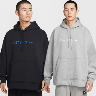 NIKE耐克男子运动宽松休闲加绒保暖刺绣连帽卫衣II4227 063 010