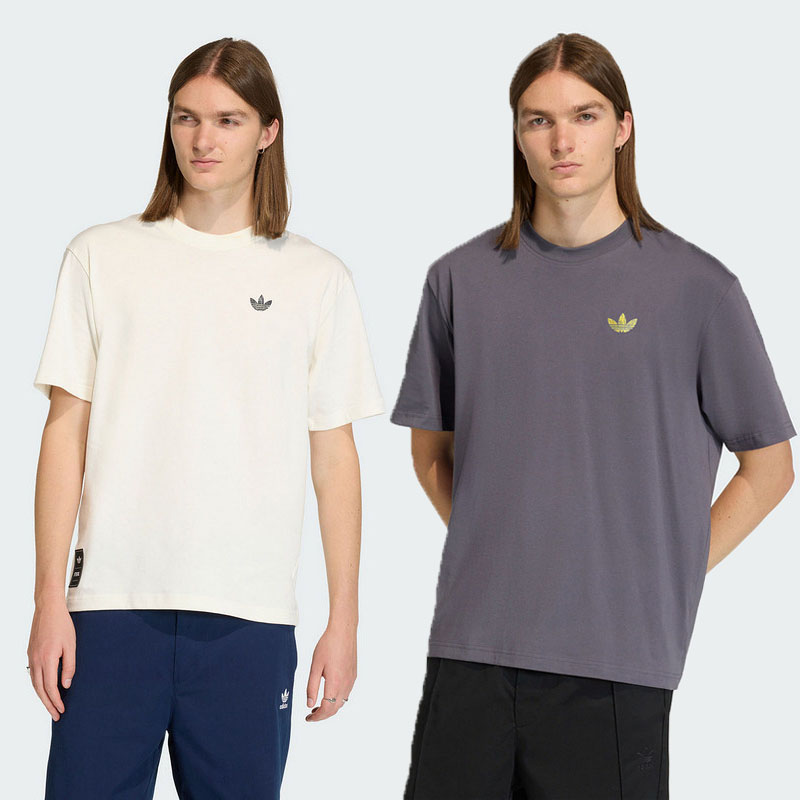 Adidas阿迪达斯男士圆领短袖T恤宽松运动休闲上衣KD1430 KD1429图片