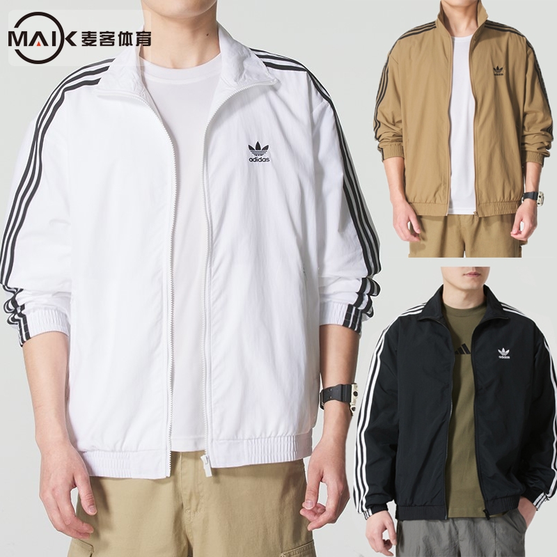 阿迪达斯三叶草男子梭织外套