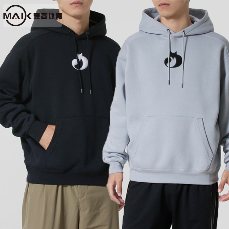 安德玛男子休闲卫衣CURRY FOX健身抓绒连帽上衣6012755-011-001