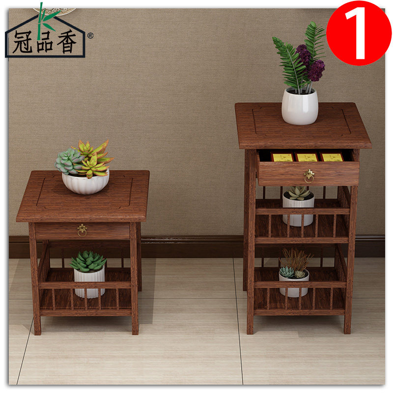小茶几茶水桌功夫茶柜茶叶架矮茶台客厅茶具置物架子沙发边收纳架