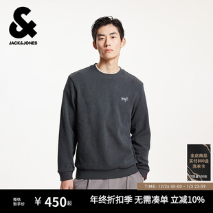 休闲长袖 卫衣男装 圆领225433076 新款 杰克琼斯2025年冬季